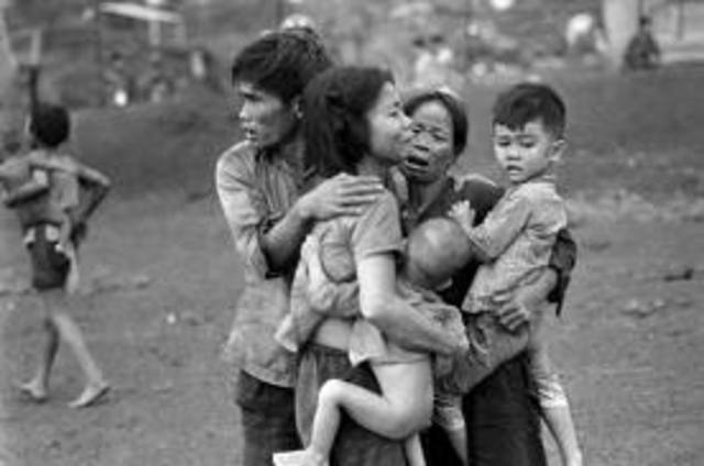 South Vietnamese Fire on Buddhists