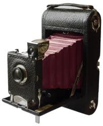 Eastman patents Kodak roll-film camera
