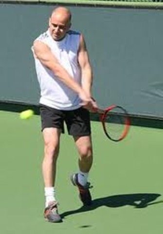 Andre Agassi Retires