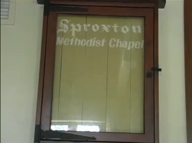 Chapel closes in Sproxton