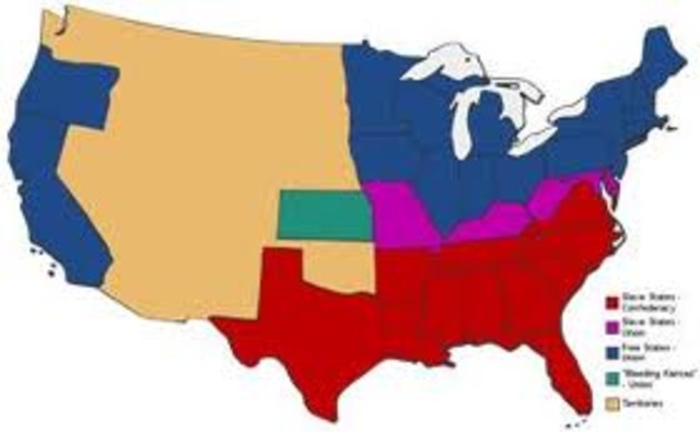 Four Slave States Stay in the Union