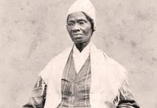 Sojourner Truth delivers "Ain't I a Woman" speech