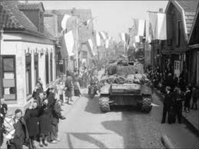 D-Day and liberation- city of Groningen