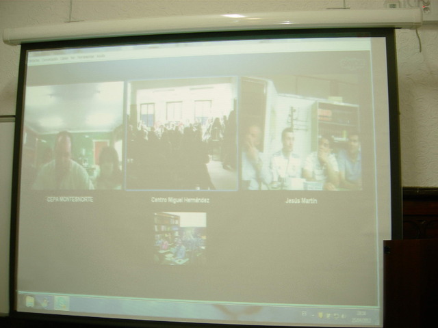 Video Conferencia con socios del Proyecto ARCE