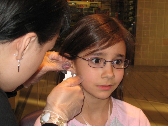 I got my Ears Pierced