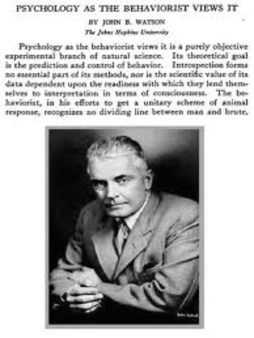 la psicologia como conductistas