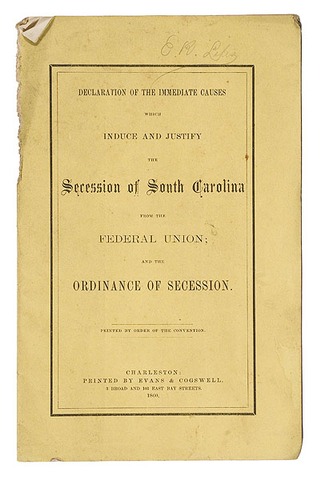 South Carolina's Declaration