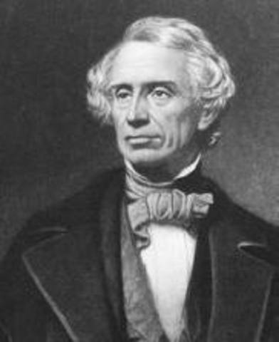 Samuel Morse sends first sucessful telegraph message
