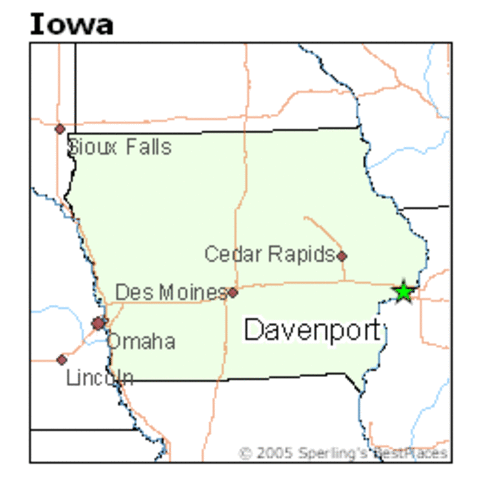 Moved To Davenport IA