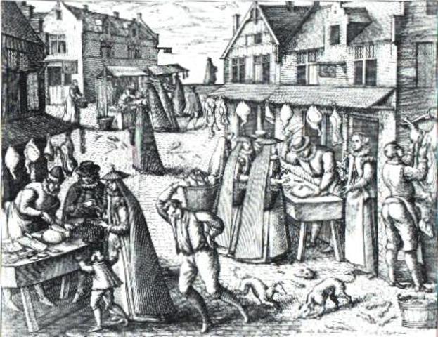 Woensdrecht is zeer welvarend tot de zestiende eeuw.