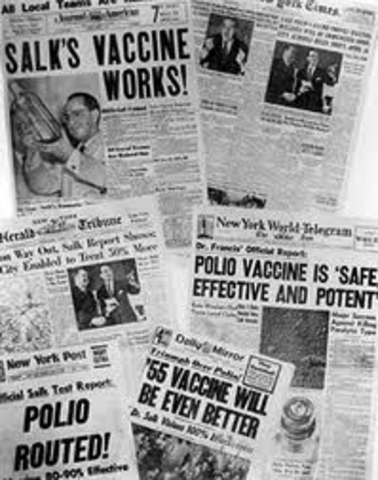 Polio Vaccine Created