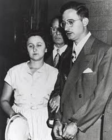 Julius and Ethel Rosenberg Executed for Espionage