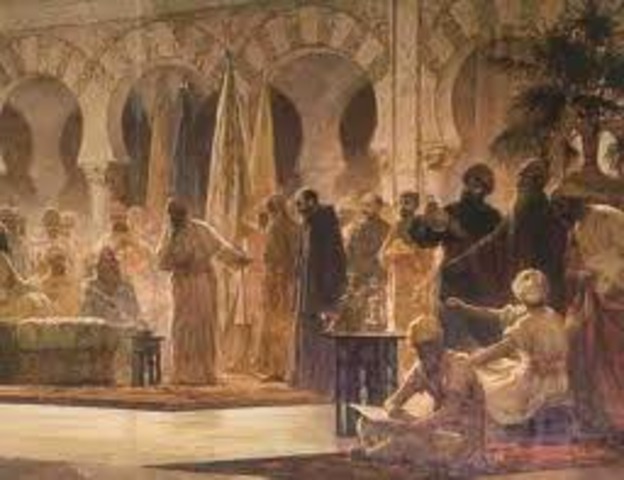 The Golden Age of Islam begins.  During this time there were many cultural, scientific, and literary achievements.