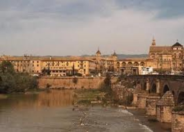 Cordoba is a premier city throughout the world as it has a population of 500,000.  Christians and Jews have a relative freedom and an opportuinty to pursue achievements.  The Muslims called their kingdom al-Andalus.  The Andalusian Dynasty begins.