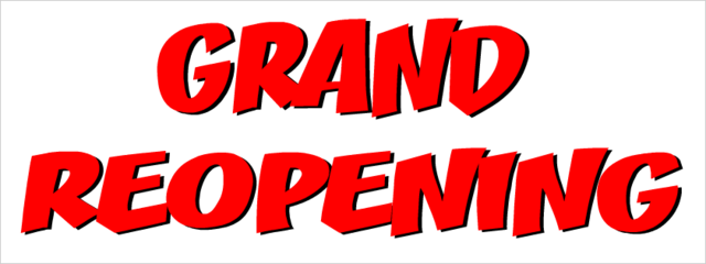 the reopening of the globe