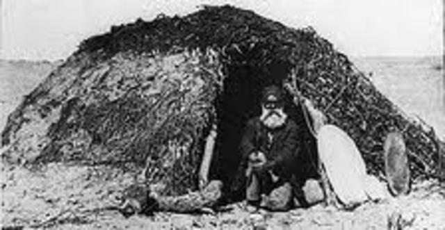 Aboriginal huts pre-contact