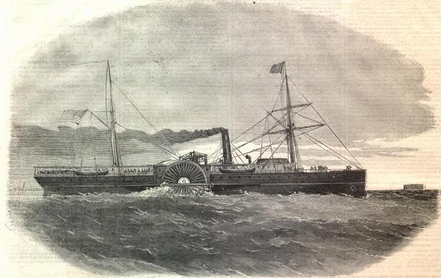 Lincoln's unarmed supply ship