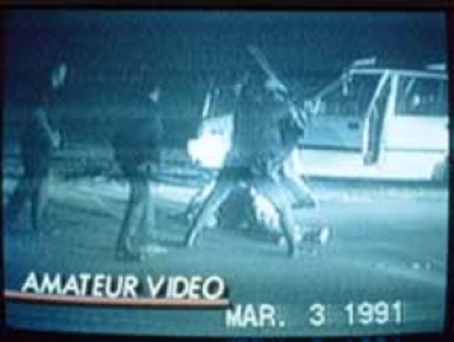 Riots in LA after Rodney King is beaten