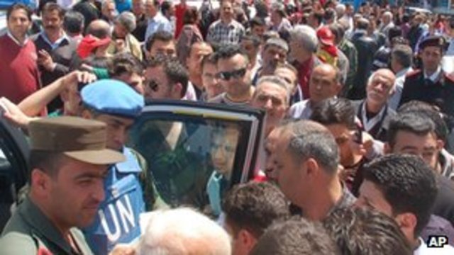 Rising Syria deaths question UN monitoring mission