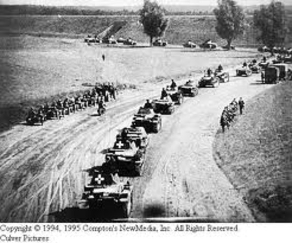 Blitzkrieg(lightening war)