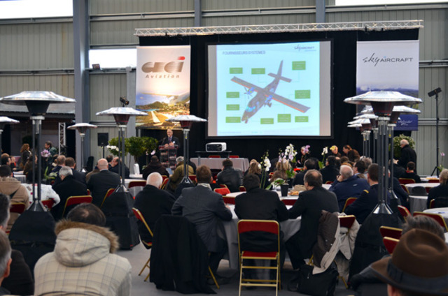 Inauiguration du hall Sky Aircraft