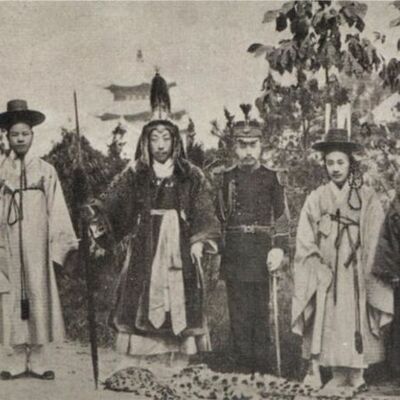 Timeline: The 4 important events that happen during the Choson Dynasty that cause anxzation of Korea