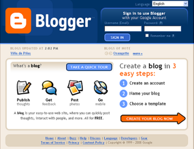BLOGGER