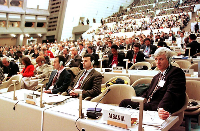 Kyoto Protocol is adopted