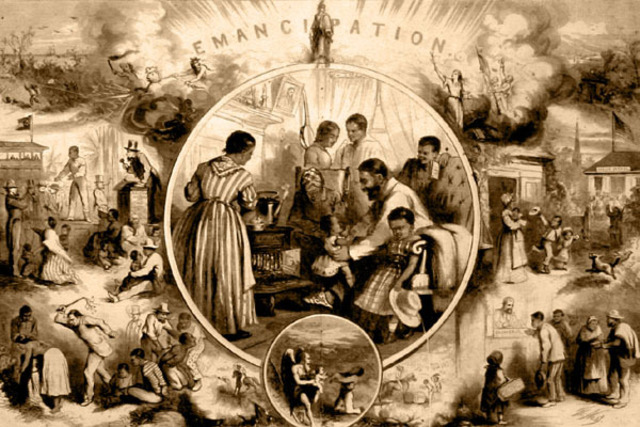 Emancipation takes effect