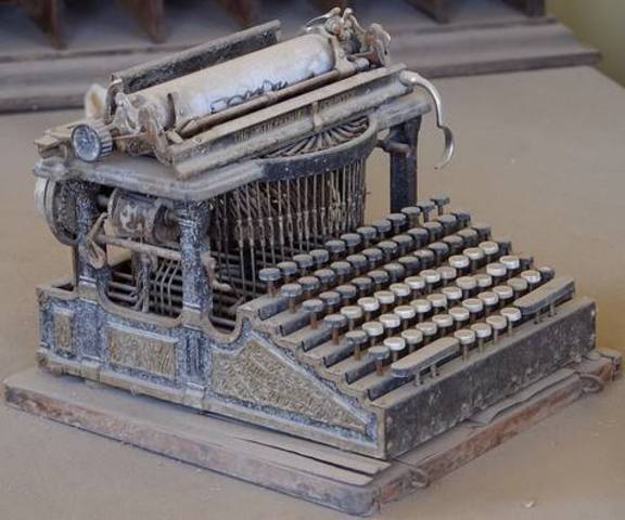 1892- invention of the first typerwriter.
