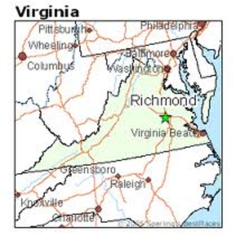 Union Army moves in Richmond, VA.