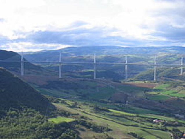 Worlds largest bridge, the Millau bridge is open