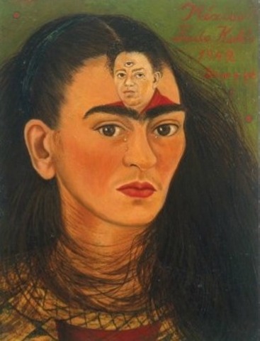 Diego In My Thoughts / Kahlo; 1949; Feminist Art