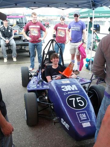 Competing at 2012 Formula SAE Michigan Competition