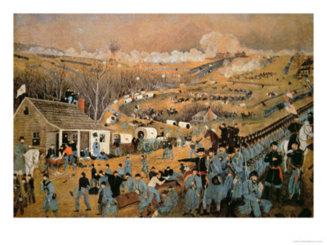 Battle at Fredericksburg