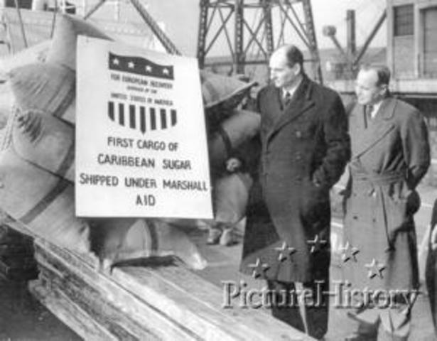 Truman signs Foreign Assistance Act of 1948