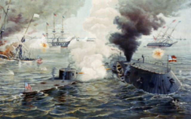 USS Monitor vs CSS Virginia