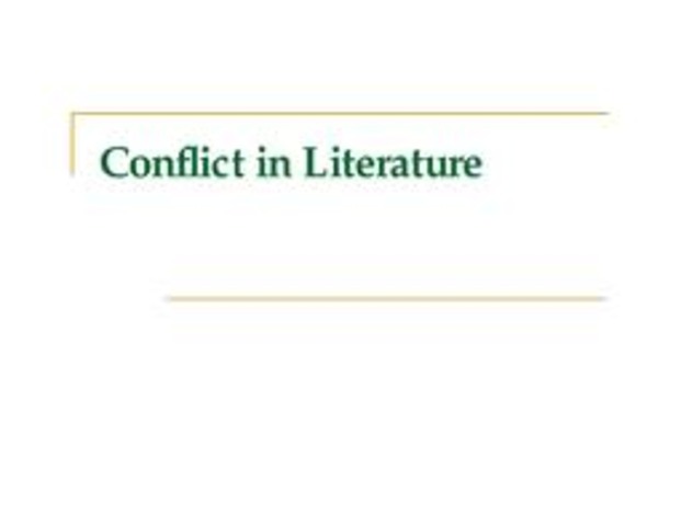 Rising Action: Conflict