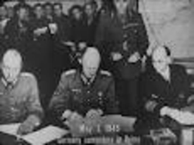 Germany surrenders