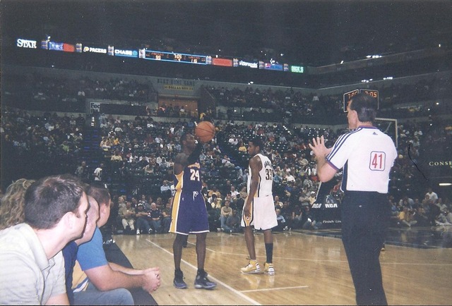 Courtside Laker Seats