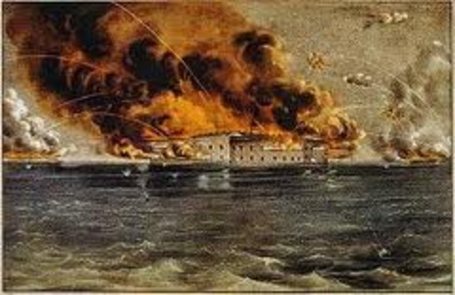 Battle at Fort Sumpter