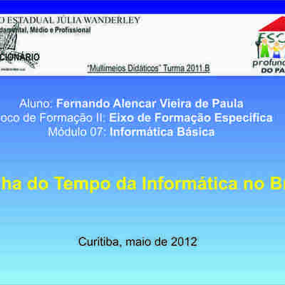 Timeline: Linha do Tempo da Informática no Brasil