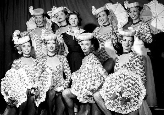 The Bluebell Girls give their first perfomances.