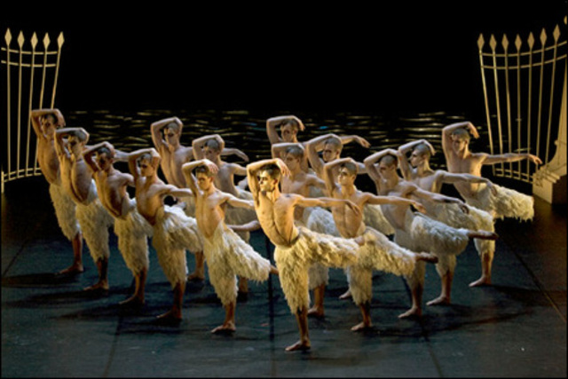 Successful all-male Swan Lake is performed.