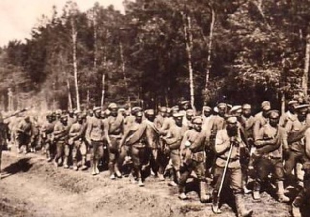 Official outbreak of World War I. Germany declares war on Russia.