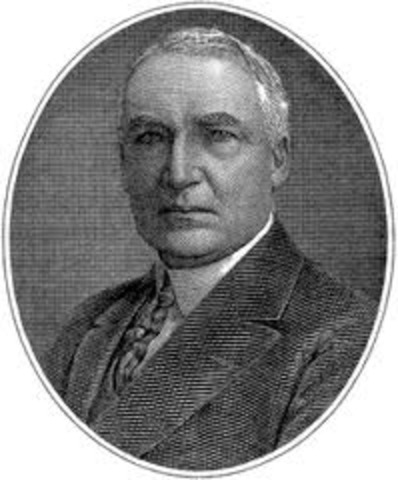 Warren G Harding 1921-1923