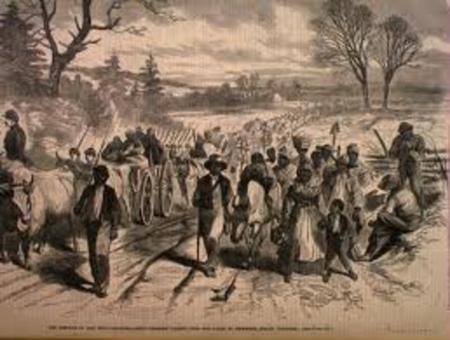 Emancipation takes effect