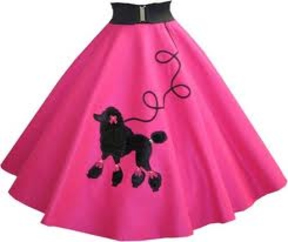 1950s poodle skirt