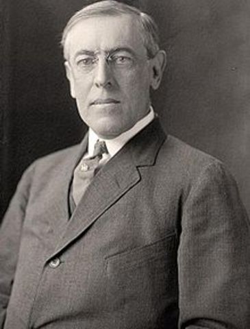 Woodrow Wilson, President of the Priceton University
