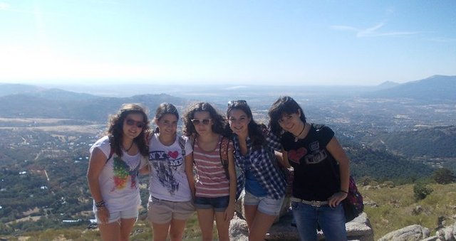 Primera excursión del curso.